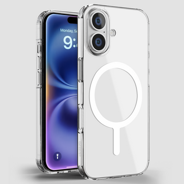 GRIPP Clear Apple iPhone 16 Plus MagSafe Case with 6ft Drop Tested - Clear