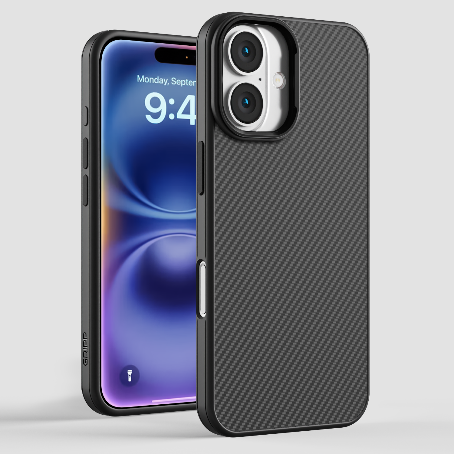 GRIPP Carbon Apple iPhone 16 Plus MagSafe Case with 6ft Drop Tested