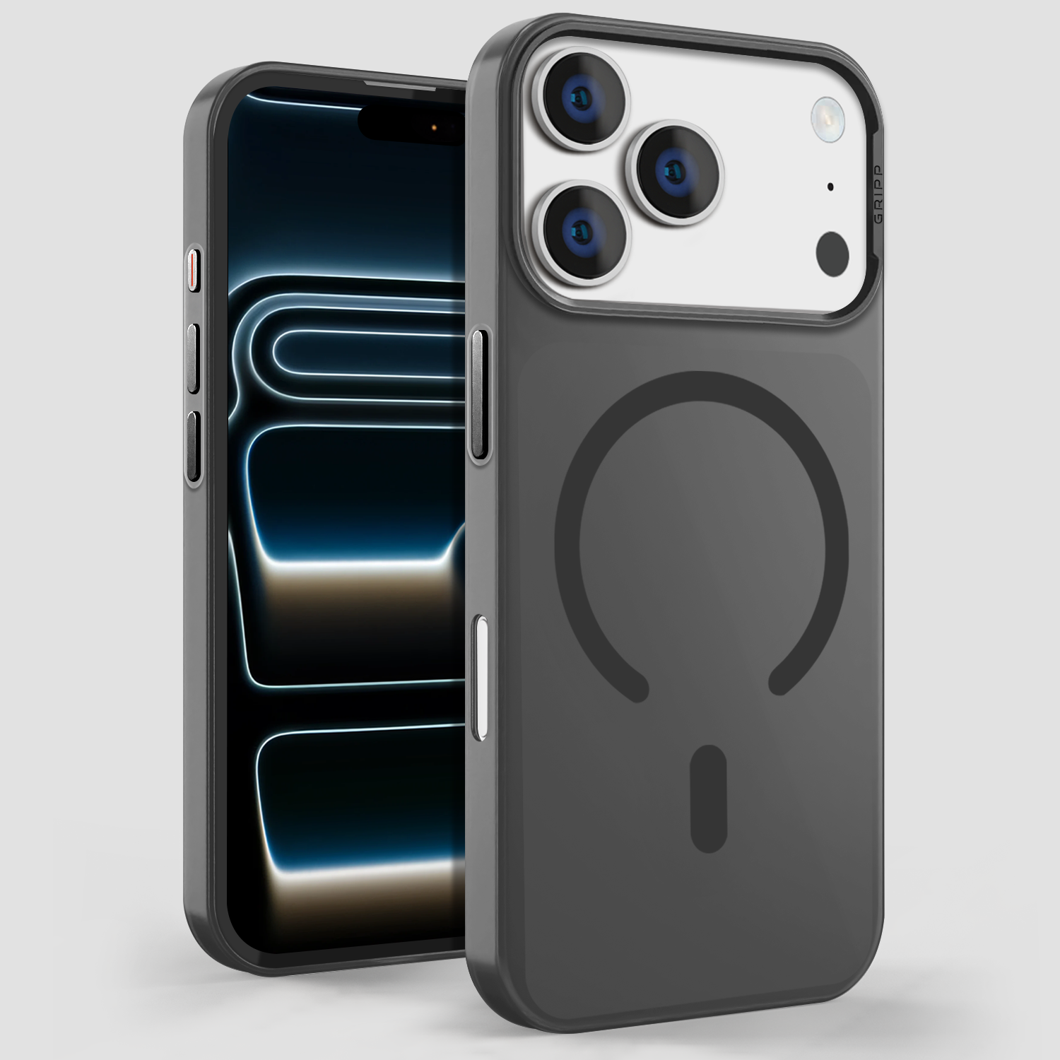 GRIPP Glam Ultra-Slim Apple iPhone 17 Pro Max MagSafe Case Black