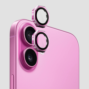 GRIPP Focal Octagon Camera Lens Protector 2N1 Compatible with Apple iPhone 16 - Pink