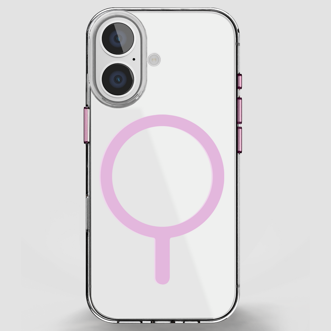 GRIPP Clear Xtreme Apple iPhone 16 MagSafe Case with 6ft Drop Tested - Pink