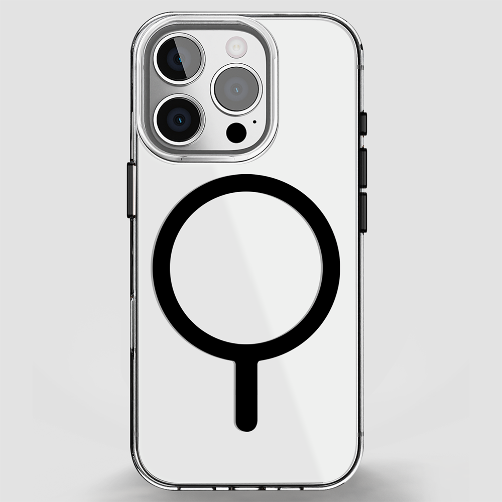 GRIPP Clear Xtreme Apple iPhone 16 Pro MagSafe Case with 6ft Drop Tested - Black
