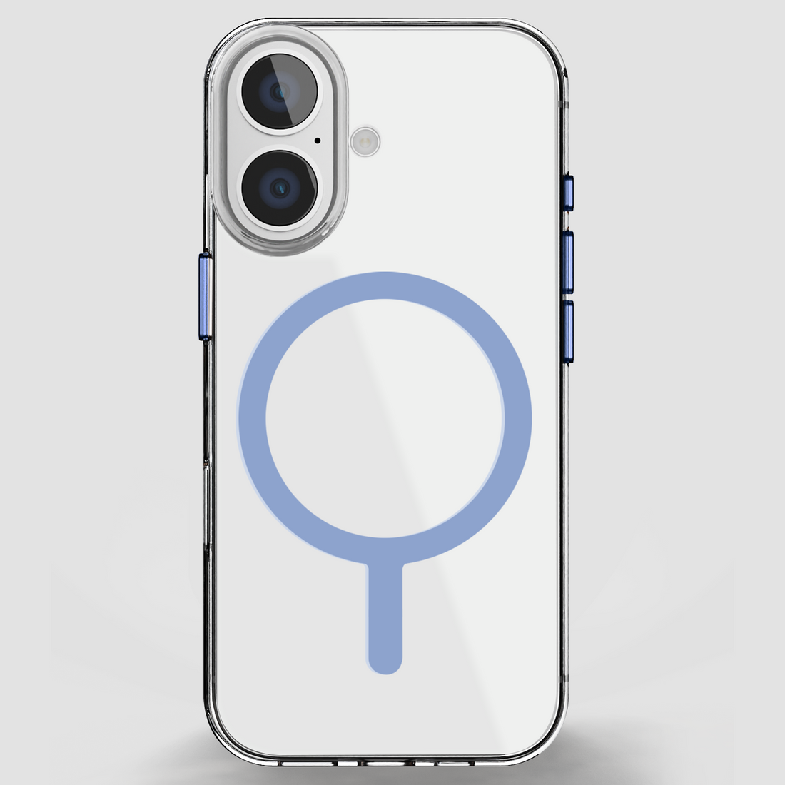 GRIPP Clear Xtreme Apple iPhone 16 Plus MagSafe Case with 6ft Drop Tested - Blue