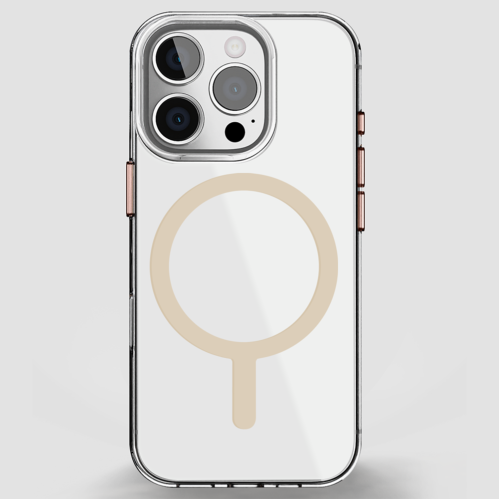 GRIPP Clear Xtreme Apple iPhone 16 Pro Max MagSafe Case with 6ft Drop Tested - Rose Gold