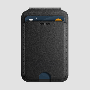GRIPP MagSafe Wallet Card Holder With Stand - Black