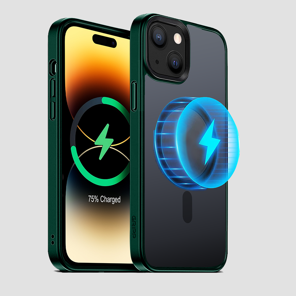 GRIPP Bolt Apple iPhone 14 with MagSafe Case - Green