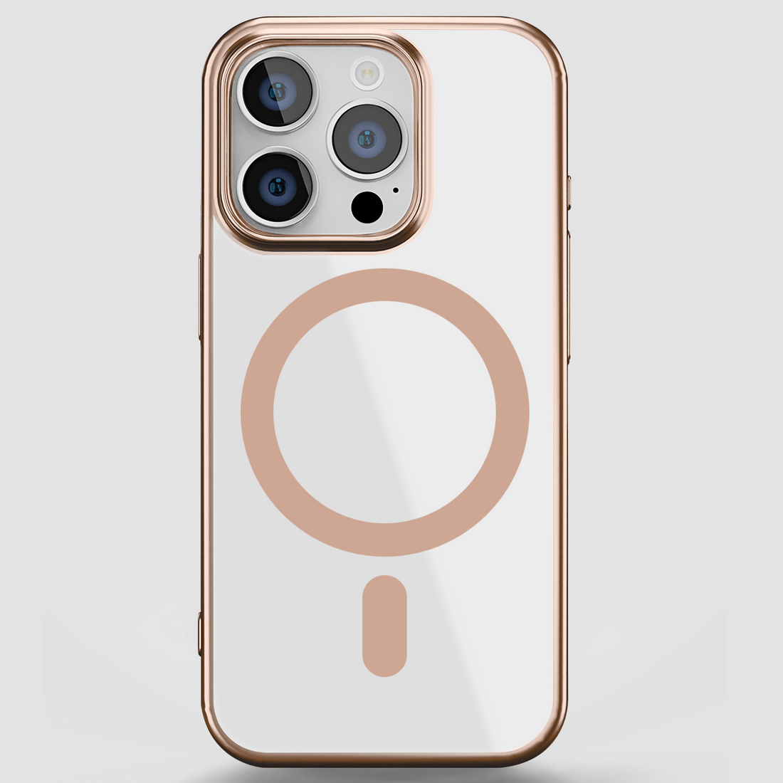 GRIPP Glacier Slim Apple iPhone 16 Pro Max MagSafe Case with 6ft Drop Tested - Rose Gold