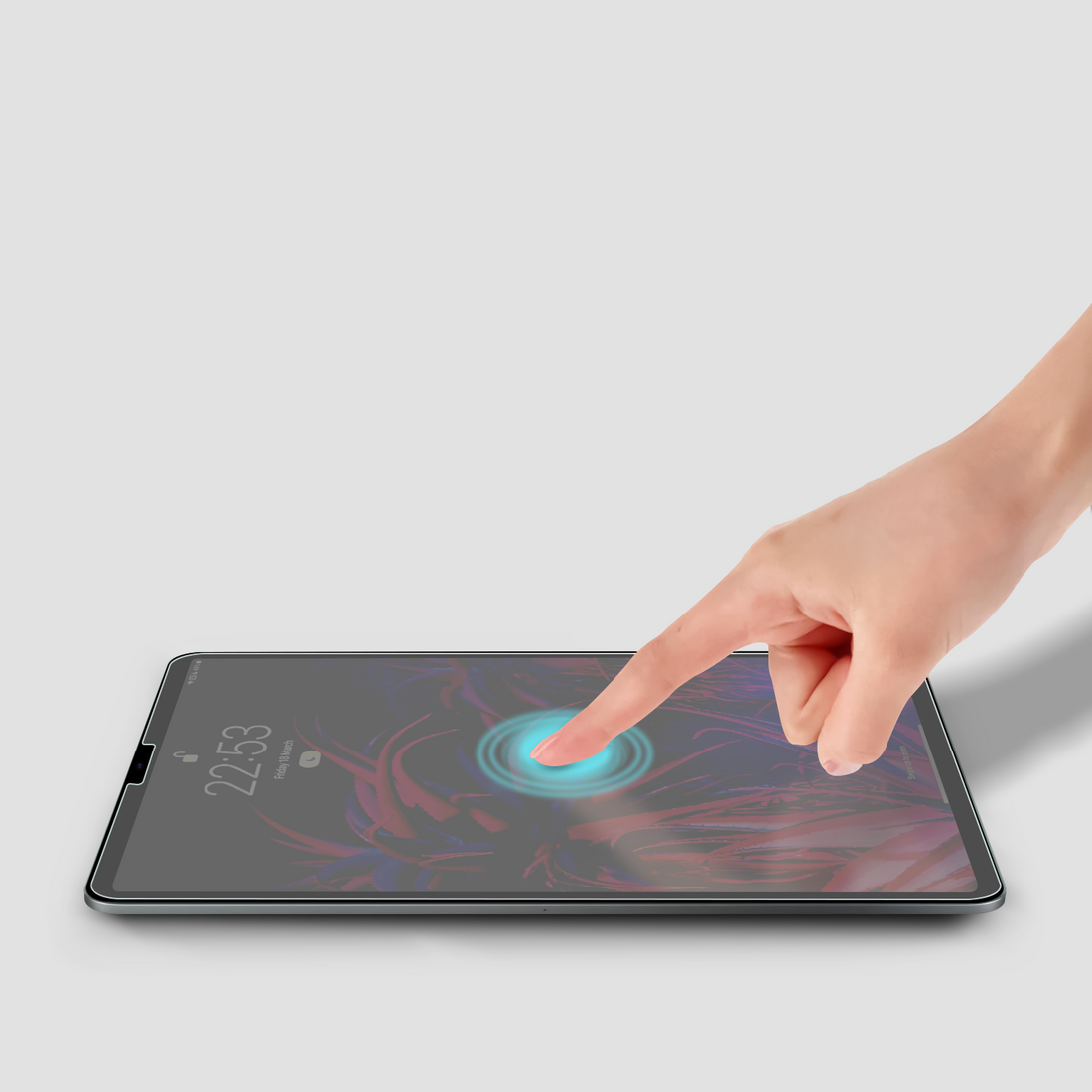 GRIPP Matte Tempered Glass for Apple iPad 10.2" / 25.91 cm (2019-2021)