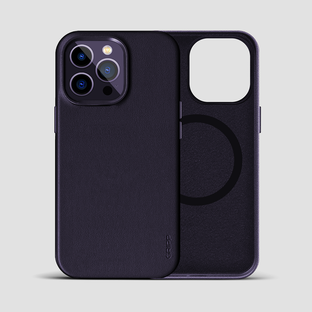 GRIPP Vintage Apple iPhone 14 Pro Max with MagSafe Case - Purple