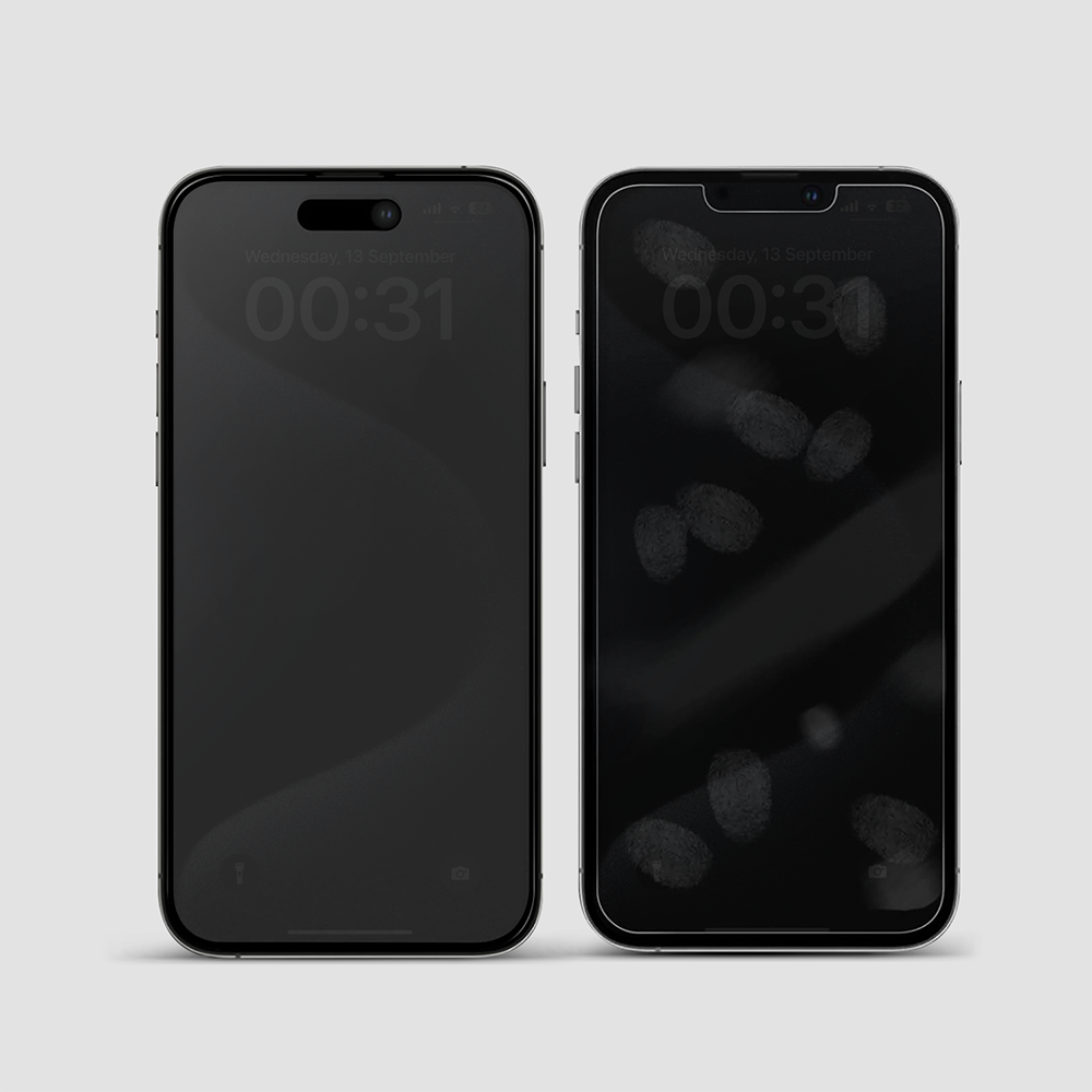 GRIPP Matte Privacy Tempered Glass for Apple iPhone 15 Pro Max