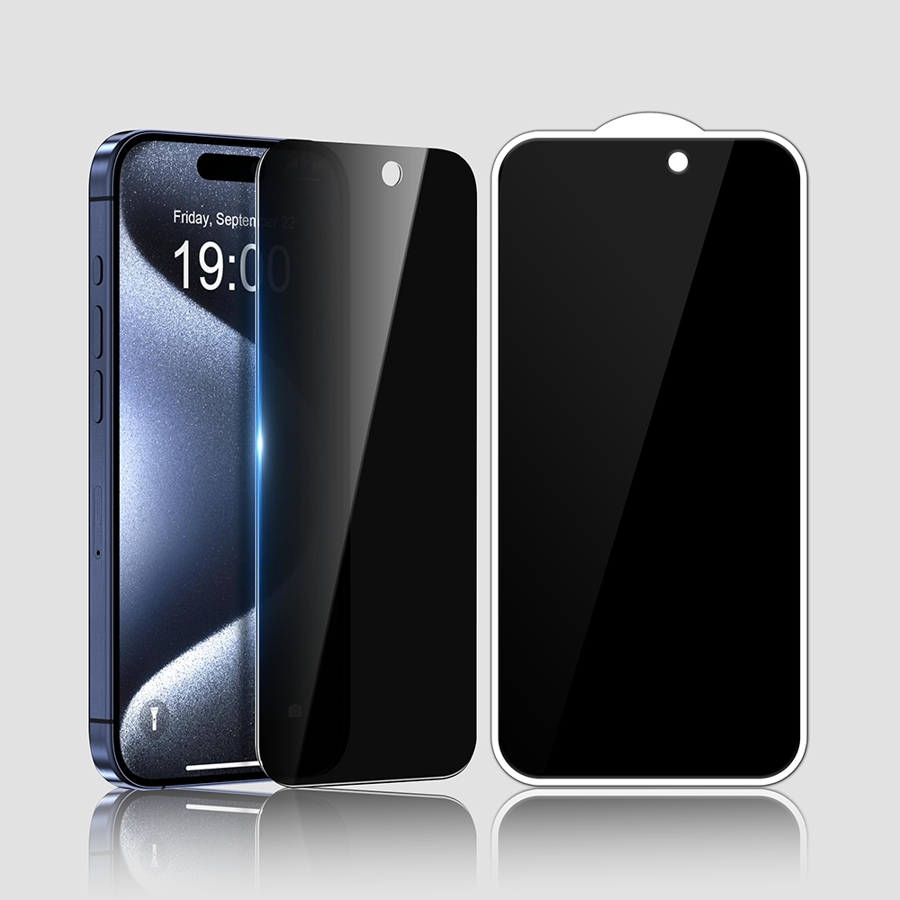 GRIPP Privacy Tempered Glass for Apple iPhone 15 Pro