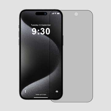 GRIPP Privacy Tempered Glass for Apple iPhone 15 Pro