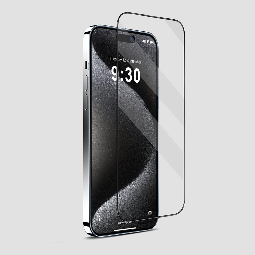 GRIPP Matte Tempered Glass for Apple iPhone 15 Pro