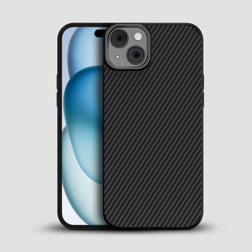 GRIPP Carbon Apple iPhone 15 Plus MagSafe Case with 5ft Drop Tested - Black