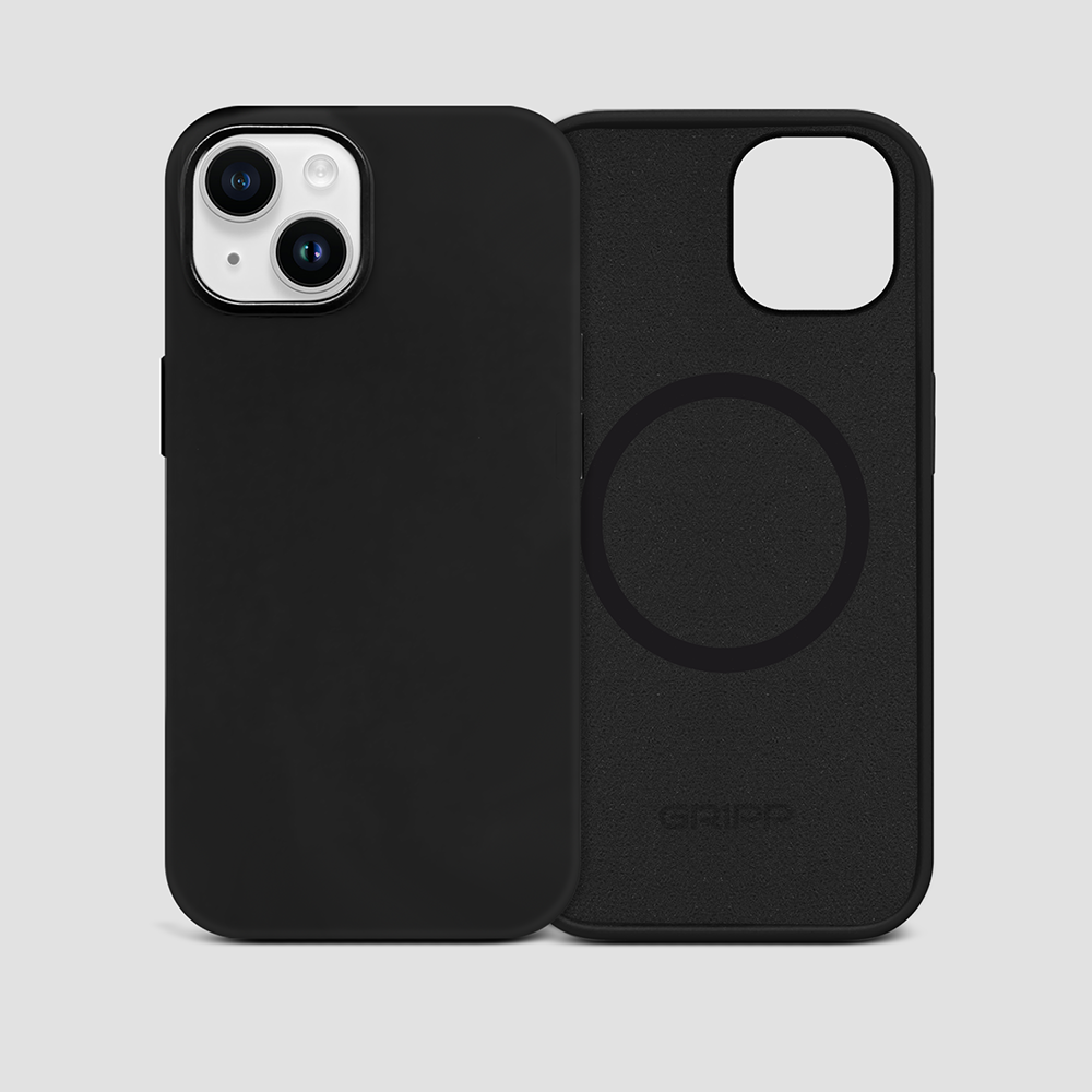 GRIPP Rubon Apple iPhone 14 with MagSafe Case - Black