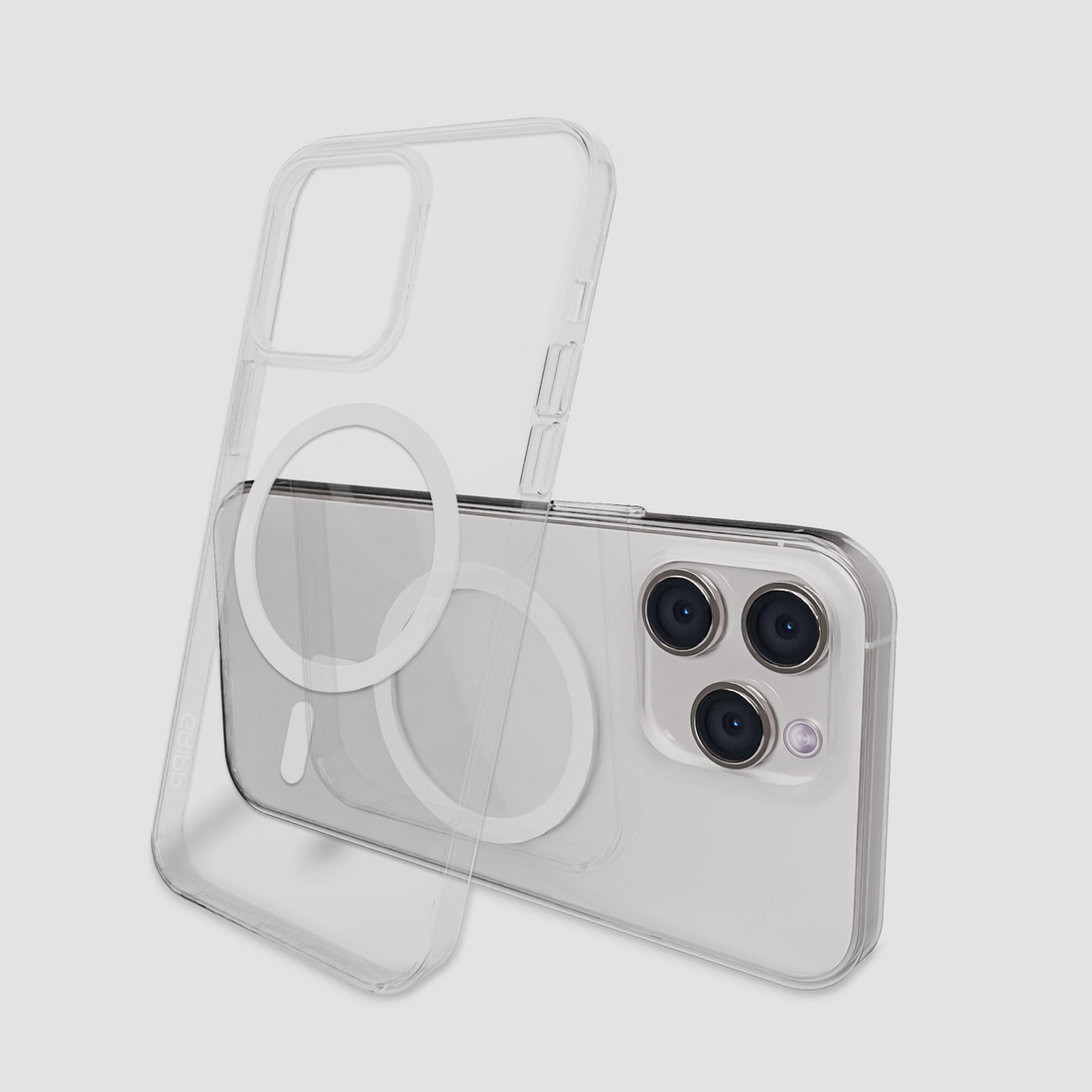 GRIPP Clear Apple iPhone 15 Pro Max MagSafe Case with 6ft Drop Tested - Clear