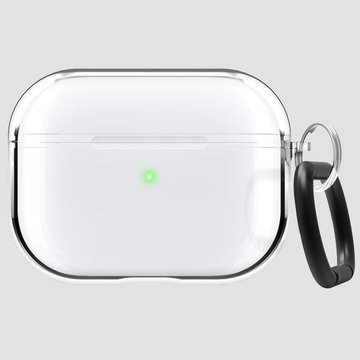 GRIPP Clear Apple AirPods Pro (1st Generation) Case with Carabiner Hook - Clear