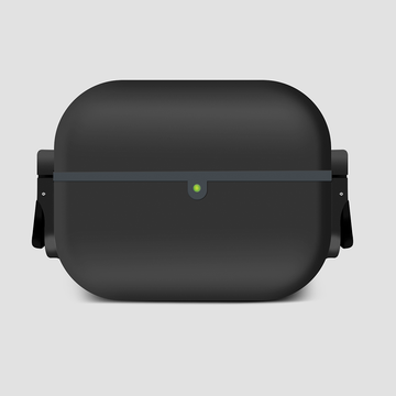 GRIPP Elite Apple AirPods Pro (1st Generation) Case with Carabiner Hook - Black