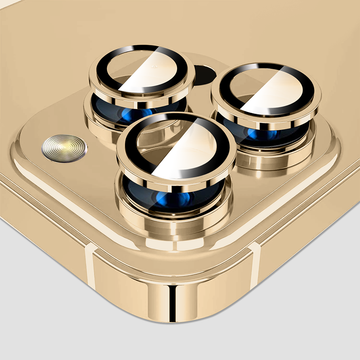 GRIPP Focal Camera Lens Protector 3N1 Compatible with Apple iPhone 14 Pro - Gold