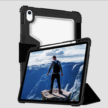 GRIPP Armor Rugged Protection Apple iPad 10.9" / 27.69 cm (2022) Case - Black