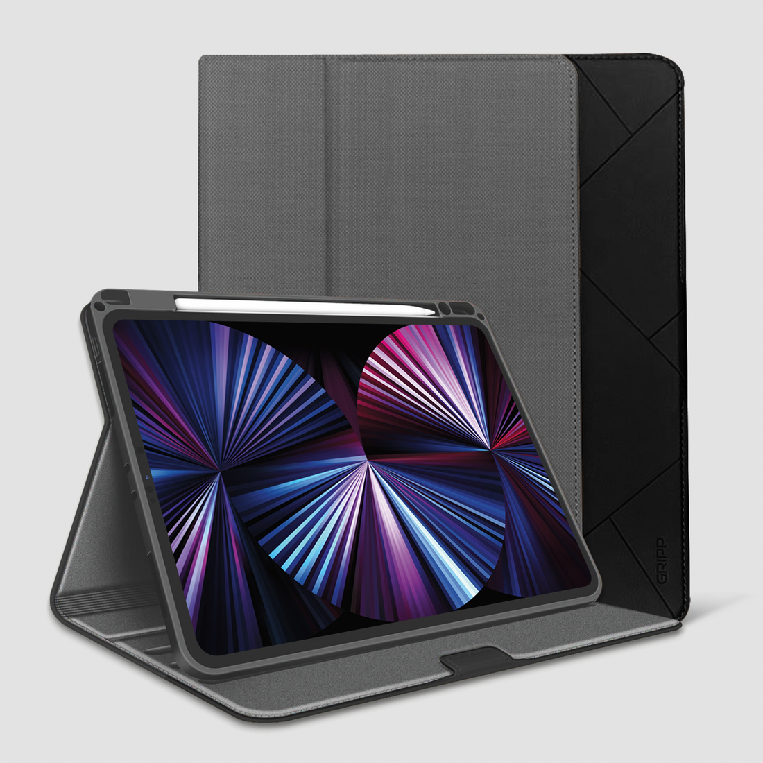 GRIPP Melon Apple iPad Pro 11" / 27.94 cm (2021-2022) Case - Grey/Black
