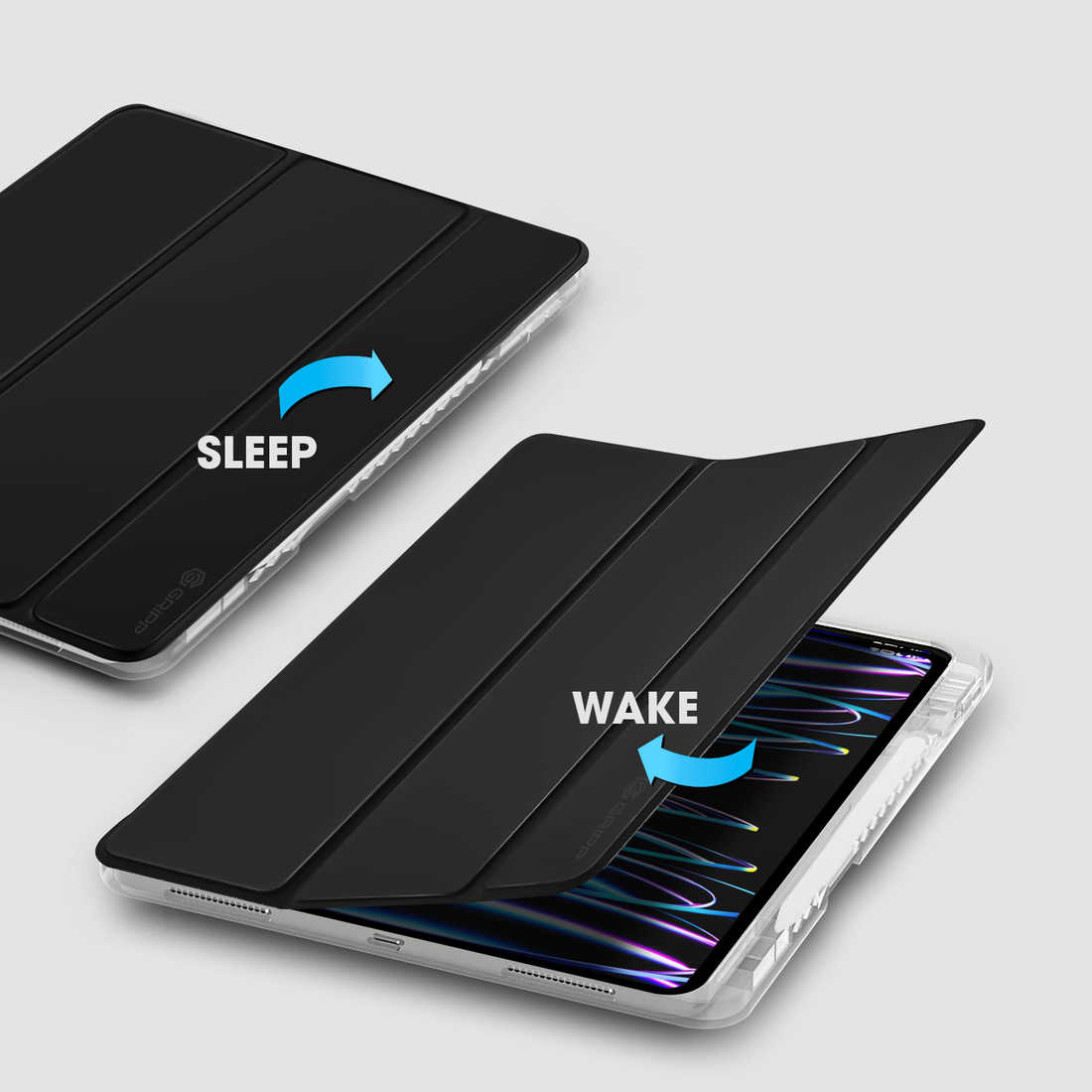 GRIPP Ultra Apple iPad Pro 12.9" / 32.77 cm (2020-2022) Case - Black