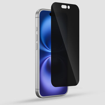 GRIPP 360° Privacy Tempered Glass for Apple iPhone 16 Plus
