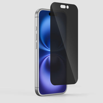 GRIPP Privacy Tempered Glass for Apple iPhone 16