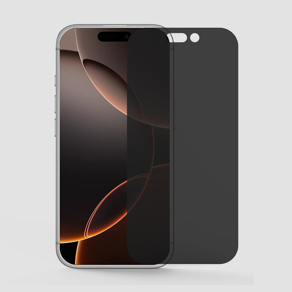 GRIPP Matte Privacy Tempered Glass for Apple iPhone 16 Pro
