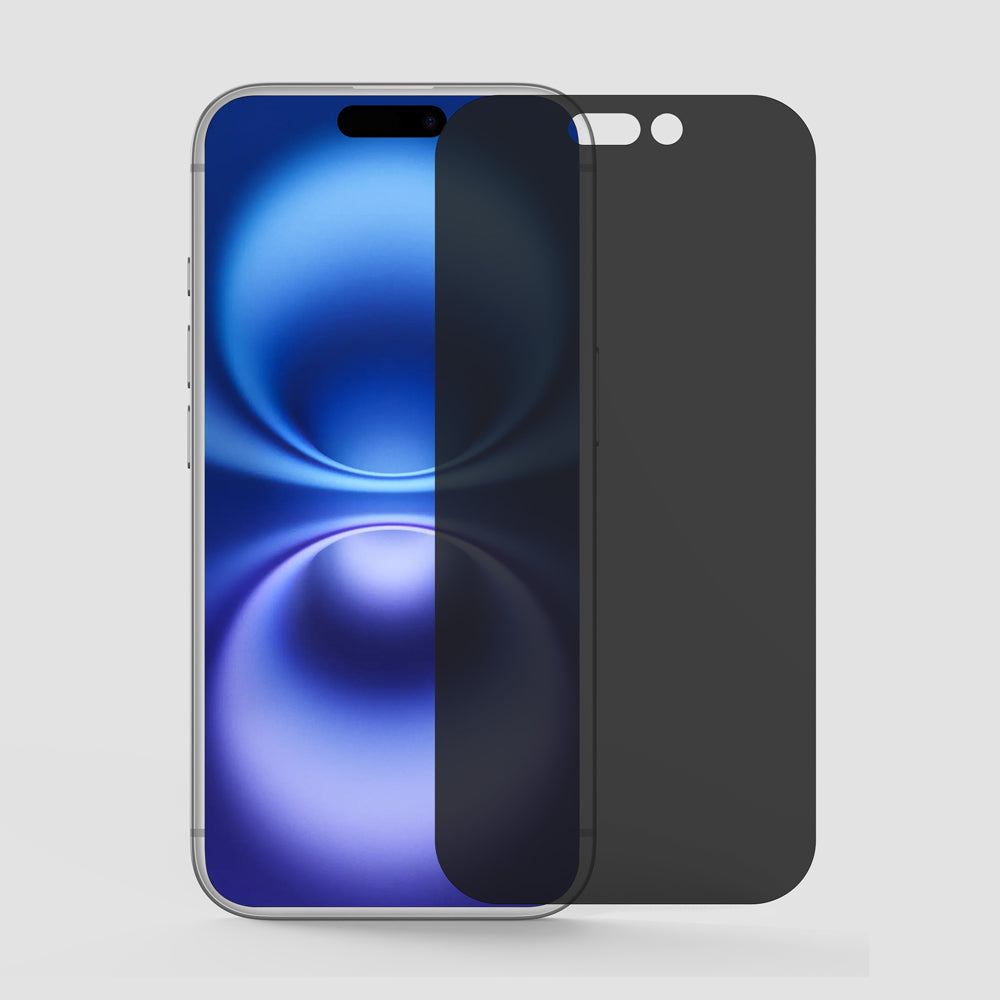 GRIPP Matte Privacy Tempered Glass for Apple iPhone 16