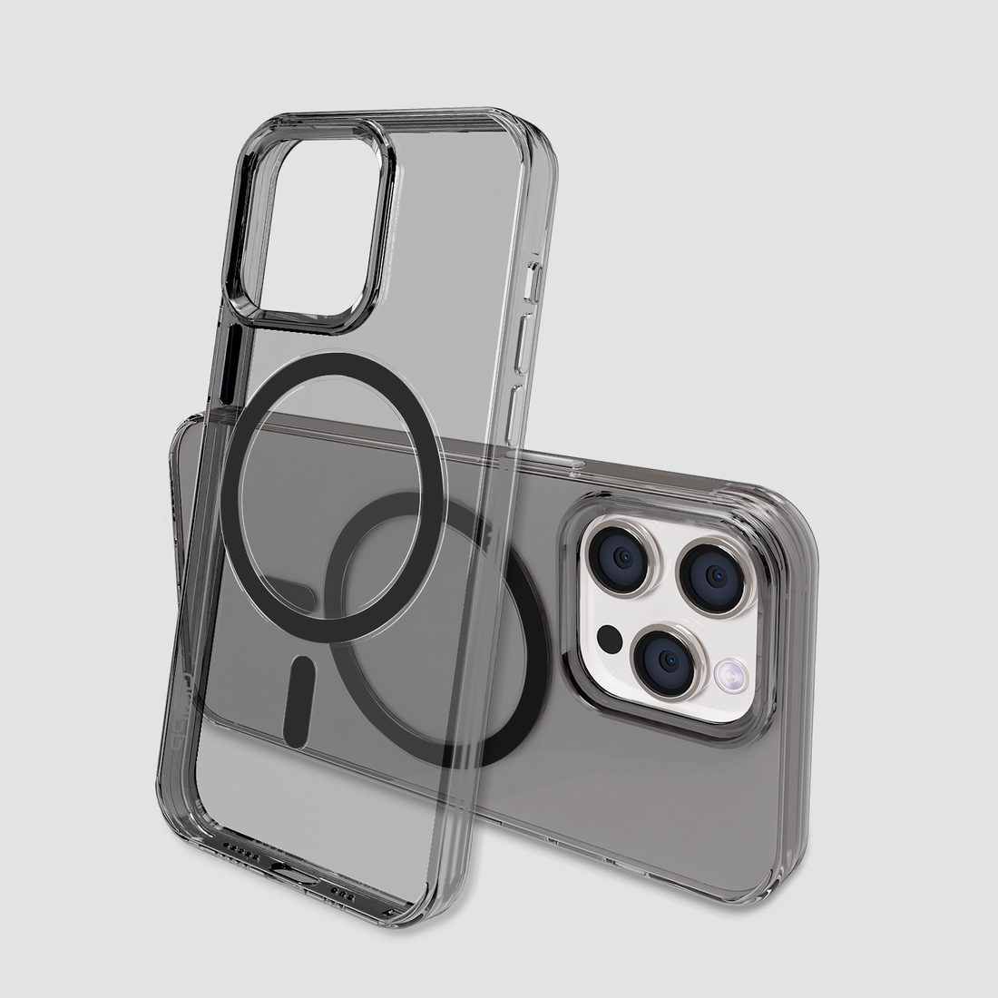 GRIPP Neo Apple iPhone 15 Pro Max MagSafe Case with 6ft Drop Tested - Smoke