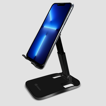 GRIPP Magic Mobile Stand with Multi Angle Adjustable - Black