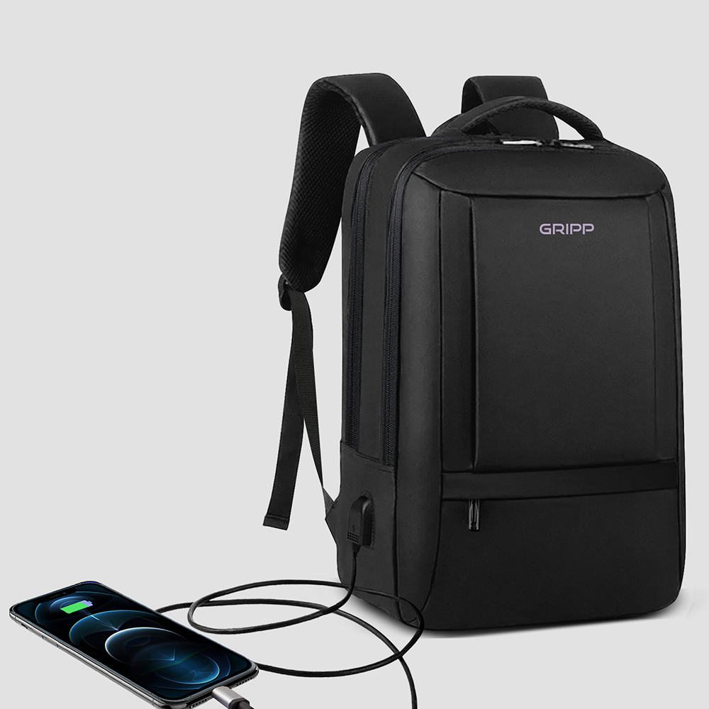 GRIPP Cruze Backpack Upto 15" / 38.10 cm MacBook/Laptop - Black