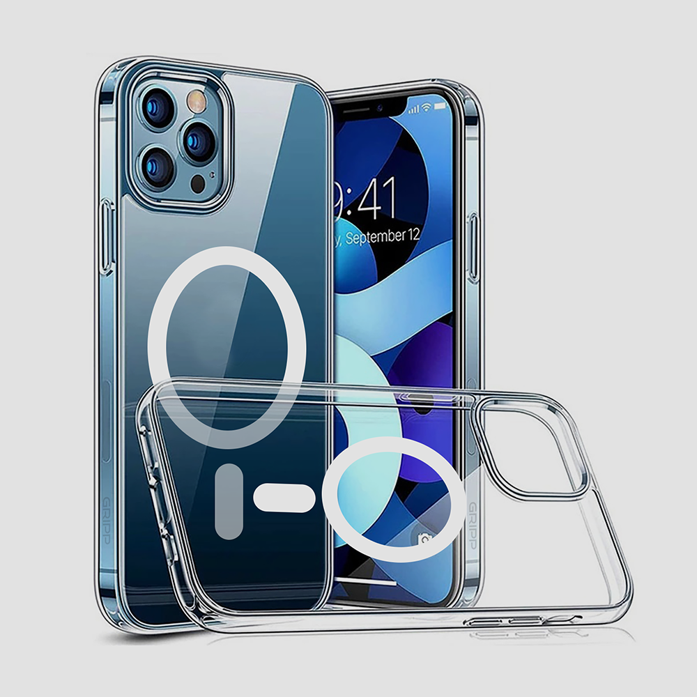 GRIPP Clear Apple iPhone 14 Pro with MagSafe Case - Clear