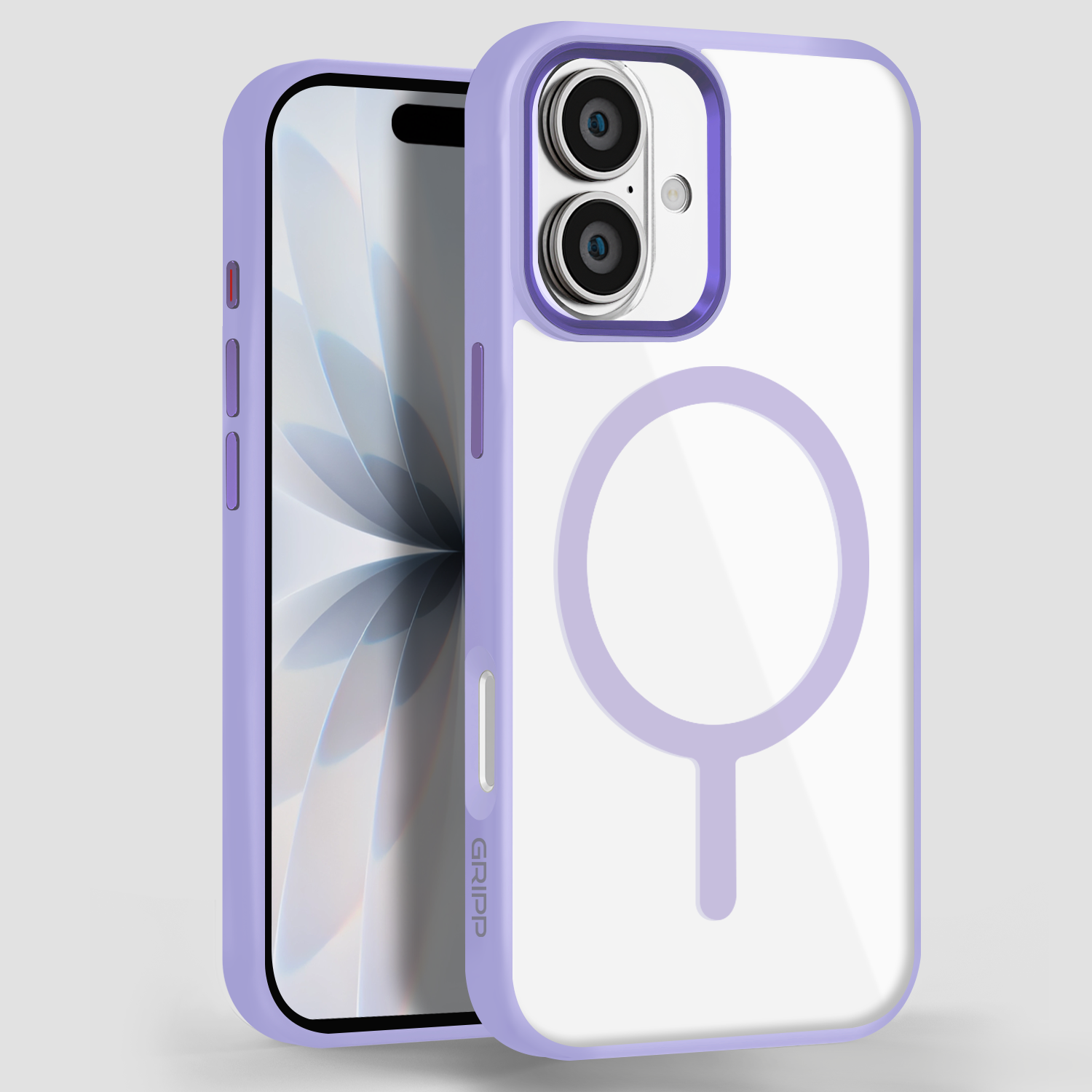 GRIPP Clarion Apple iPhone 17 MagSafe Case with 8ft Drop Tested - Purple
