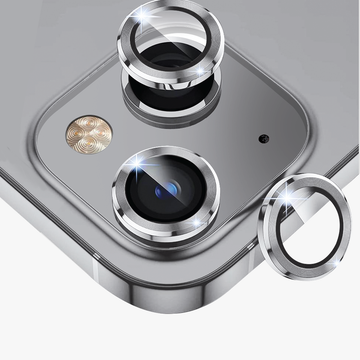 GRIPP Focal Camera Lens Protector 2N1 Compatible with Apple iPhone 14 - Silver