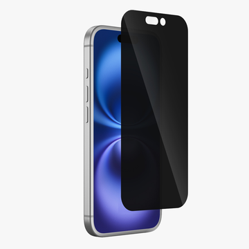 GRIPP 360° Privacy Tempered Glass for Apple iPhone 16 Plus