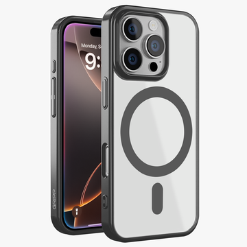 GRIPP Glacier Slim Apple iPhone 16 Pro Max MagSafe Case with 6ft Drop Tested - Gunmetal