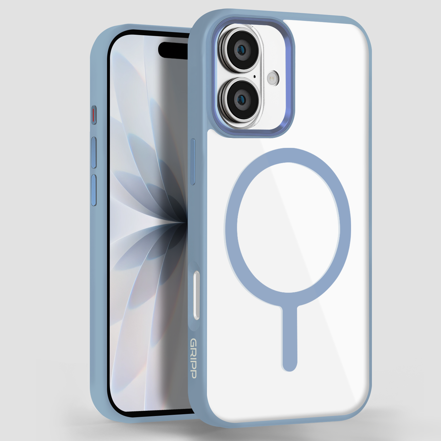 GRIPP Clarion Apple iPhone 17 MagSafe Case with 8ft Drop Tested - Blue