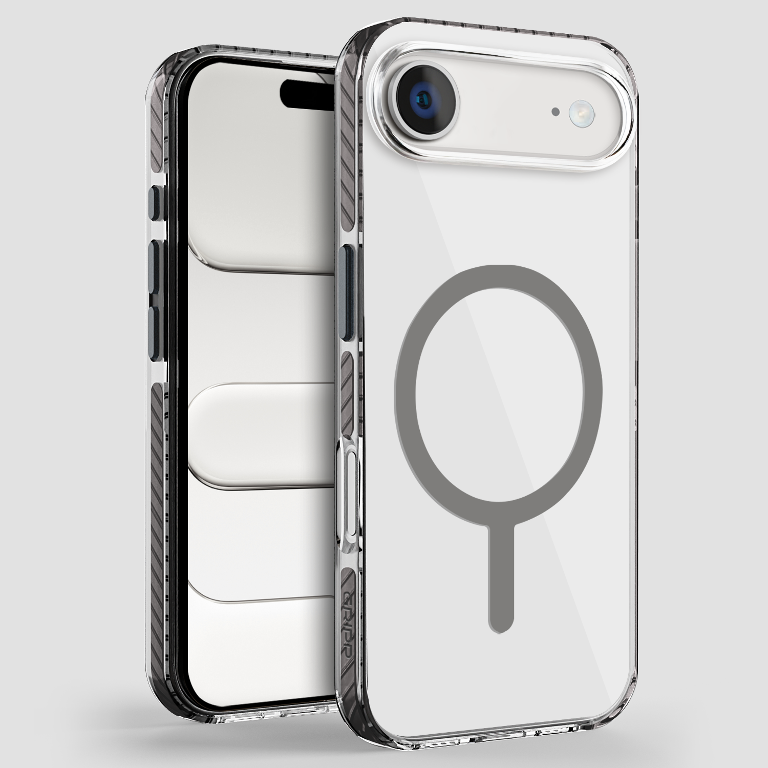 GRIPP Combat Apple iPhone Air MagSafe Case with 8ft Drop Tested - Grey