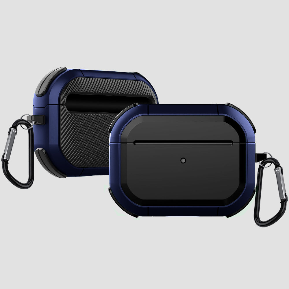 GRIPP Armor Apple AirPods Pro (1st Generation) Case with Keyring Hook - Blue