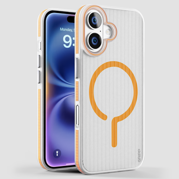 GRIPP Slimfit Apple iPhone 16 with MagSafe Case - Orange