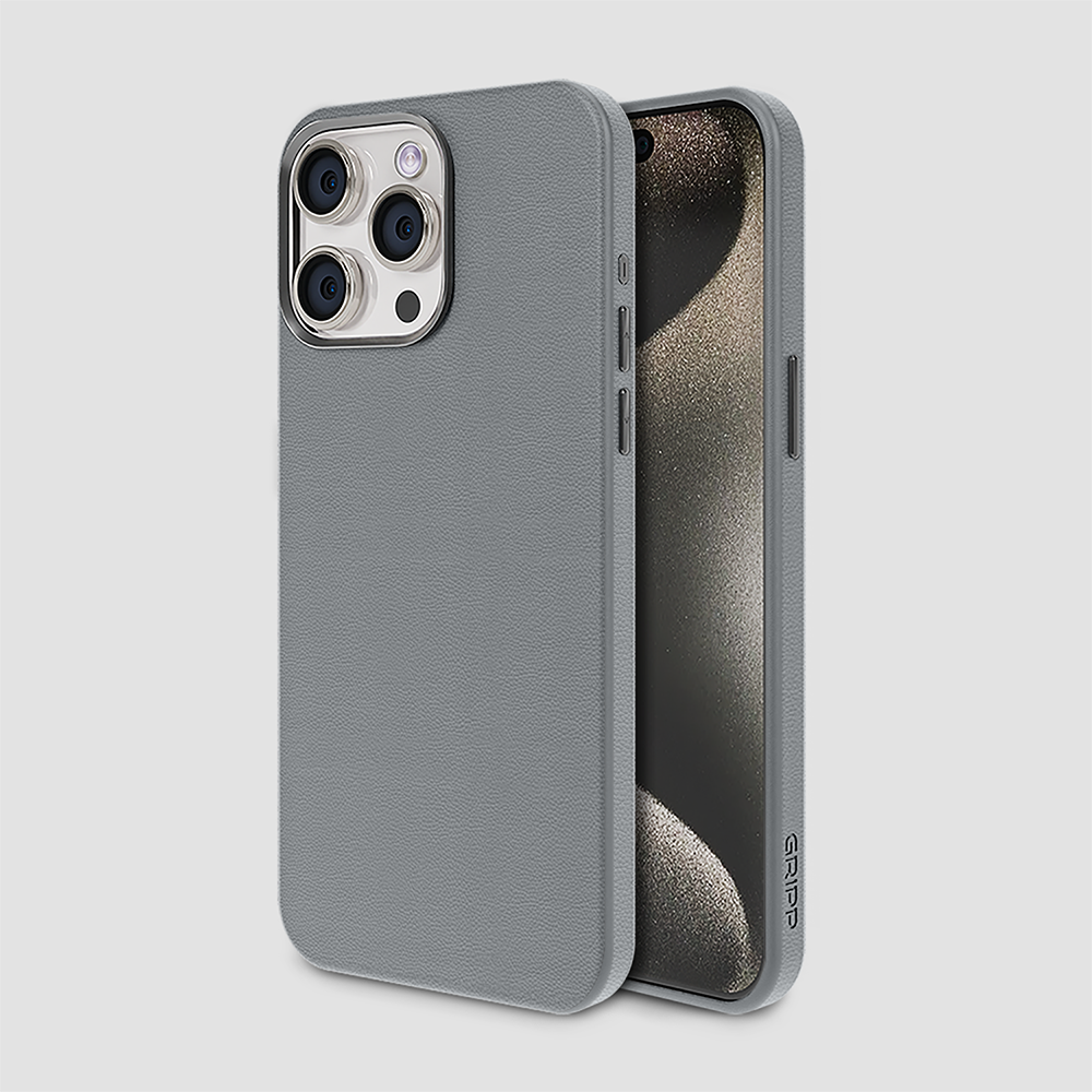 GRIPP Heritage Xtreme Apple iPhone 15 Pro (6.1"/15.49cm) with MagSafe Case - Grey