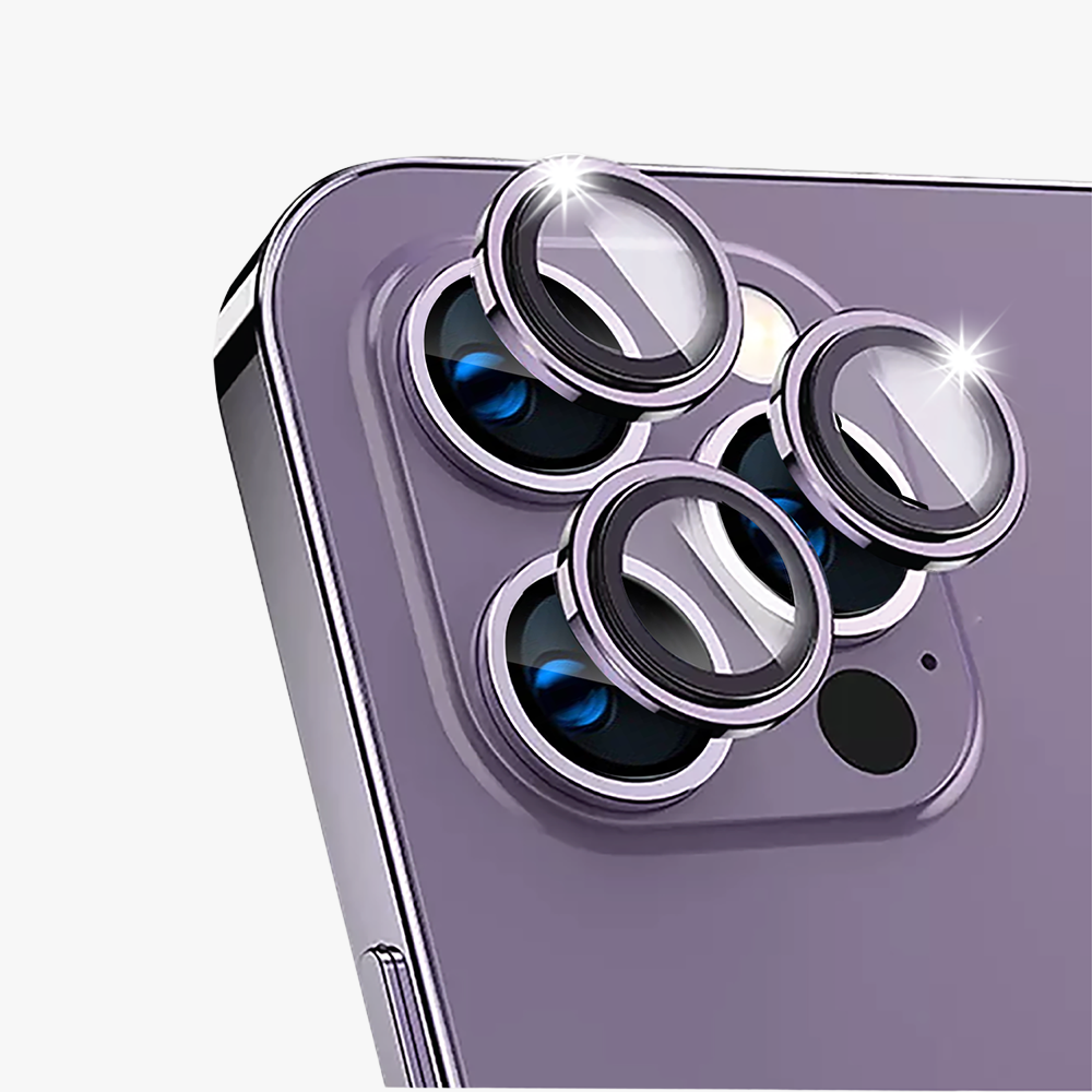 GRIPP Focal Camera Lens Protector 3N1 Compatible with Apple iPhone 14 Pro - Purple