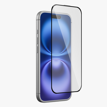 GRIPP Dust Proof 3D Tempered Glass for Apple iPhone 16