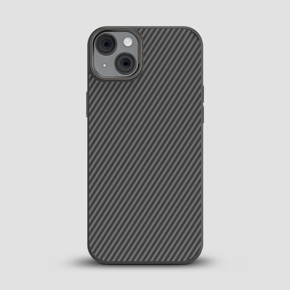 GRIPP Carbon Apple iPhone 15 Plus with MagSafe Case - Grey