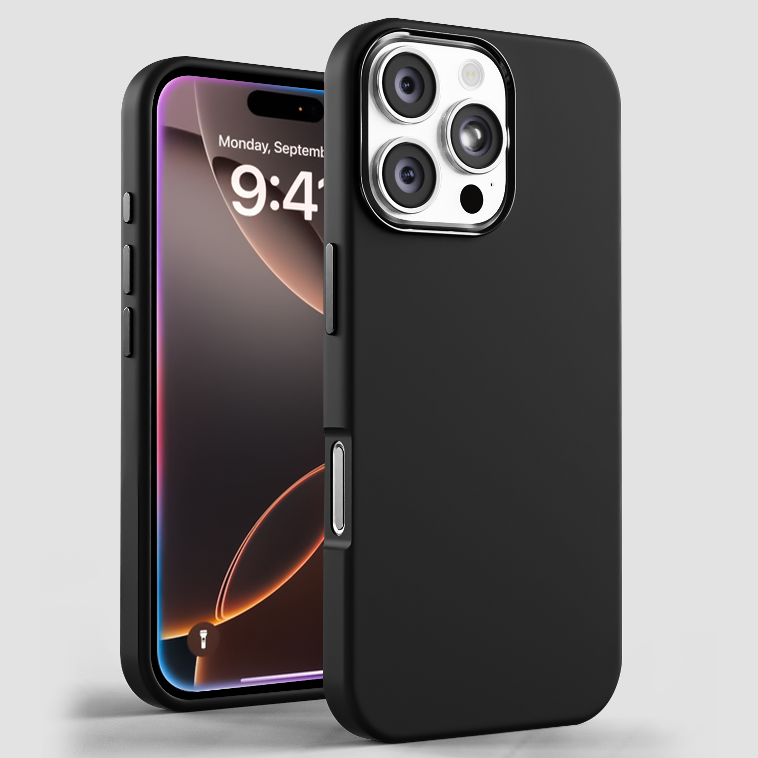 GRIPP Rubon Apple iPhone 16 Pro with MagSafe Case - Black