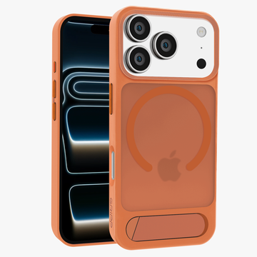GRIPP Bolt MagStand Apple iPhone 17 Pro MagSafe Case with 8ft Drop Tested - Orange