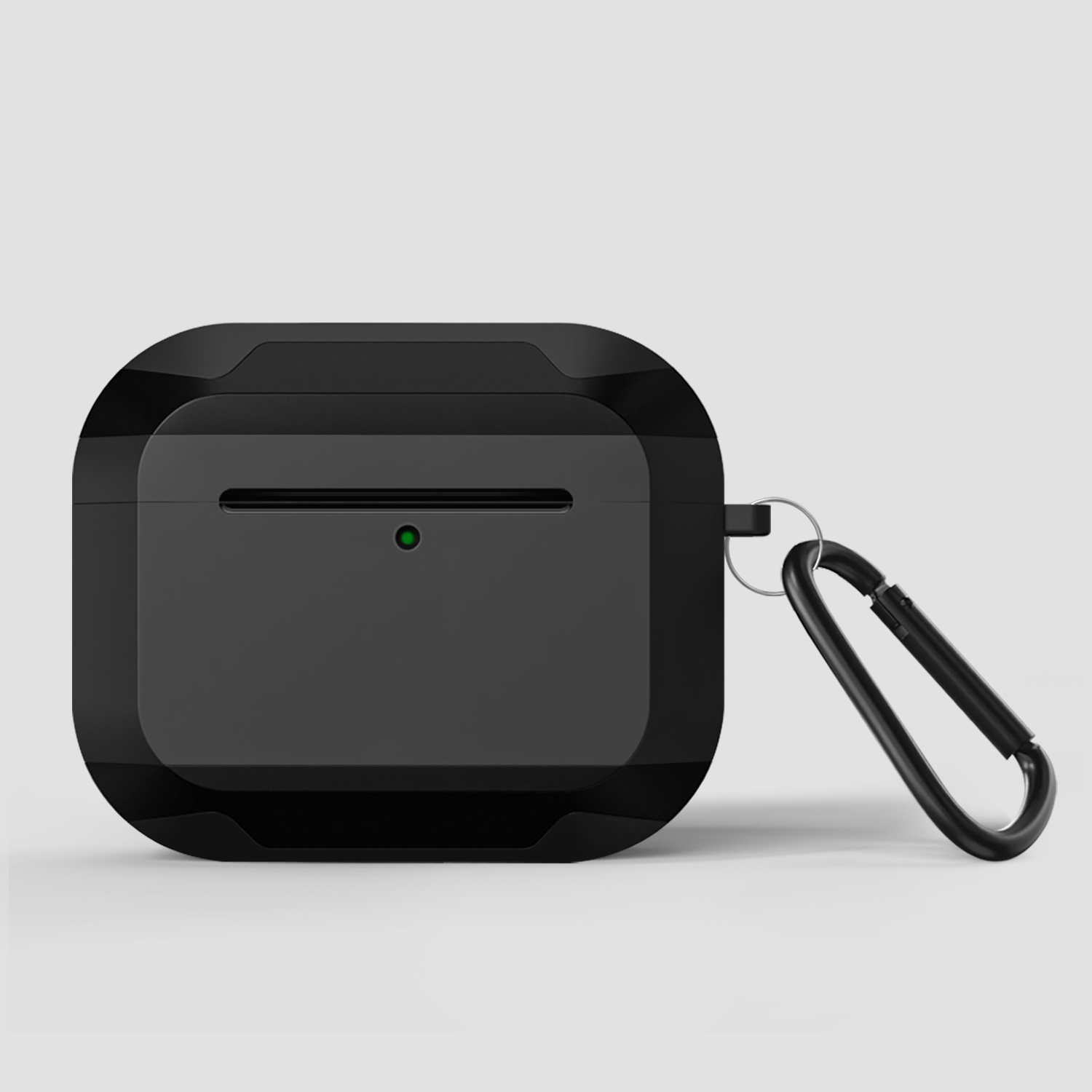 GRIPP Elegance Apple AirPods Pro (3rd Generation) Case with Carabiner Hook - Black