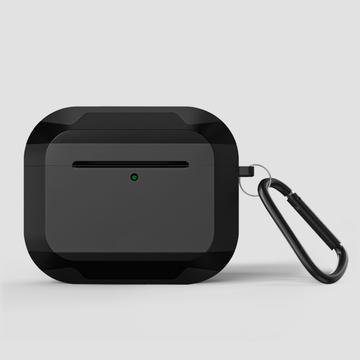 GRIPP Elegance Apple AirPods Pro (3rd Generation) Case with Carabiner Hook - Black